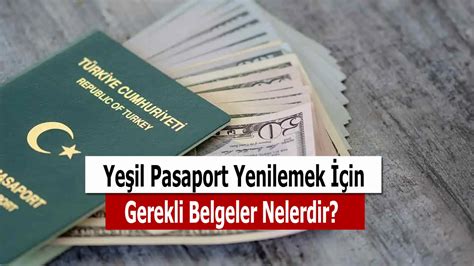 yeşil pasaport yenileme ücreti 2021